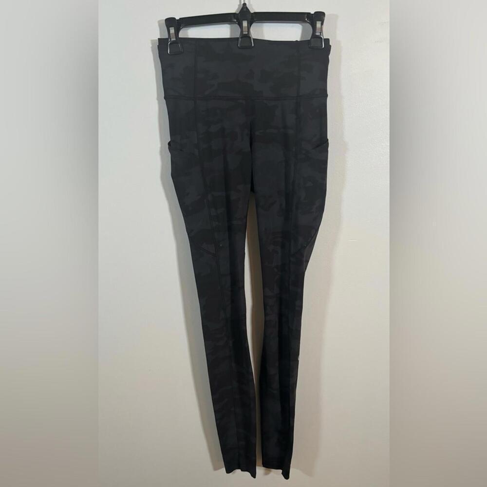 Lululemon Fast and Free High Rise Tight 28” Camo Leggings Size 4
